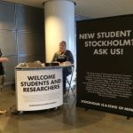 Stockholms akademi välkomnade internationella studenter på Arlanda